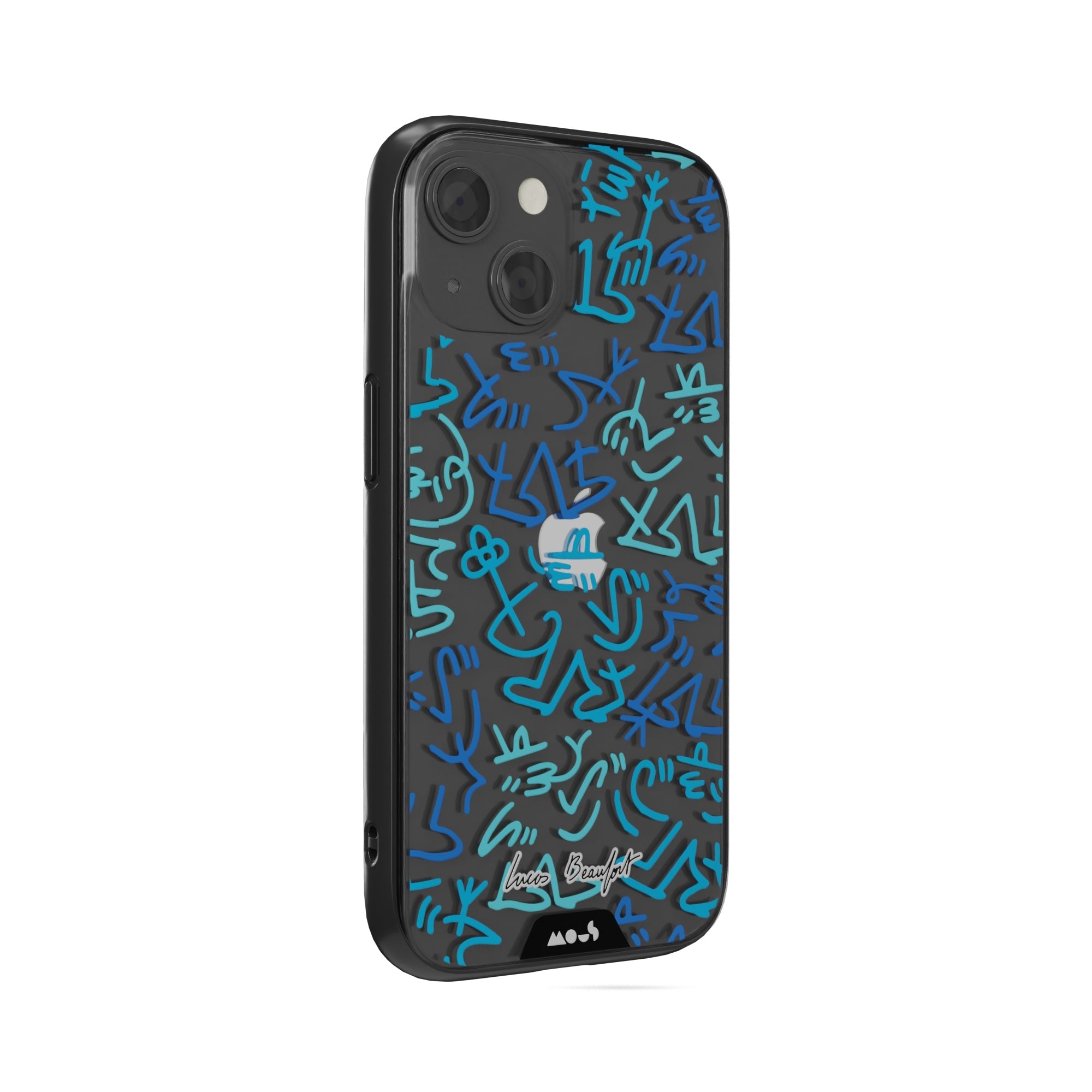 Lucas Beaufort Blue Printed Phone Case Clarity Electronic World